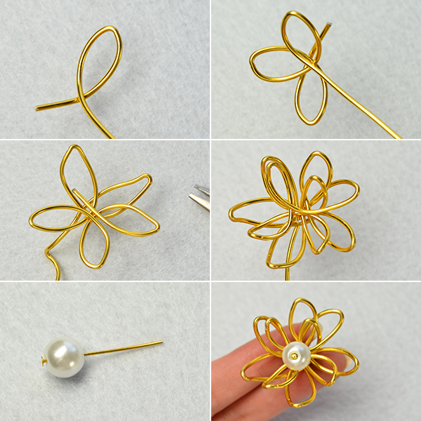 how-to-craft-simple-wire-wrapped-flower-bangle-bracelets-6